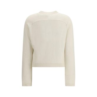 Gucci Womens Beige Wool Cardigan Clothing