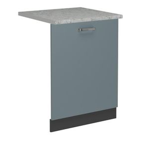 Vicco Tapa Del Lavavajillas R-line, Gris Azulado, 60 Cm, Et M&aacute;rmol