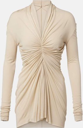 Rick Owens Top Radiance arricciato