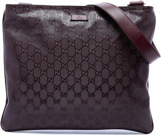 Gucci Pre-owned Gucci GG Imprime Crossbody Unisex 3448IAMICZTQPC7R