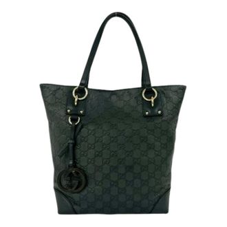 Gucci Pre-owned Tote Bags, female, Black, Size: ONE SIZE Pre-owned Vintage Tote Bag