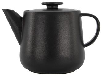 HEMA Theepot - 1.7L - Chicago - New Bone - Mat Zwart (Black)