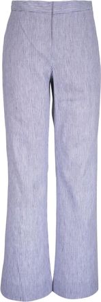 Vince striped flared trousers - Blue
