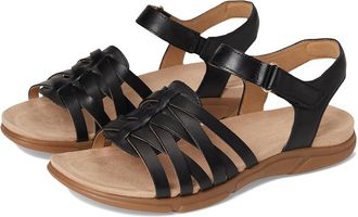 Easy Spirit Marlene Womens Sandals Black Leather : 8.5 M (B)