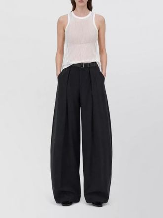 sacai chiffon sleeveless top