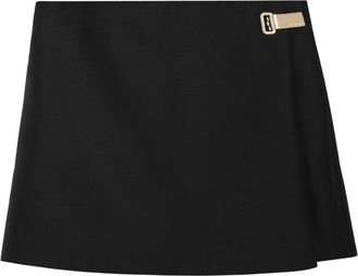 Balenciaga Mini Tailored Skort - Dames - Korte rokken - Zwart - S - Katoen - Rokken