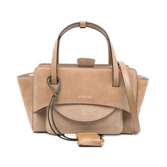 Hidesins Handbags, female, Brown, Size: ONE SIZE Small Flap Tote Bag