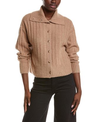 Naadam Premium Cashmere Reversible Collared Cardigan
