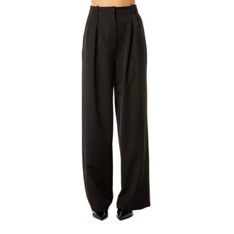 Actualee Pantalone con strass - - Trousers - Donna - Nero - S