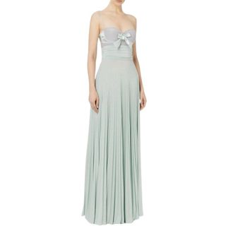 Elisabetta Franchi AB 629 42E2 V700 - Dames - Avondkleed - Groen - L - Kleedjes