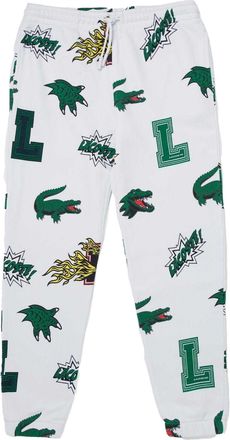 Lacoste Dames/Dames Seizoensgebonden Logo Joggingbroek (Wit)