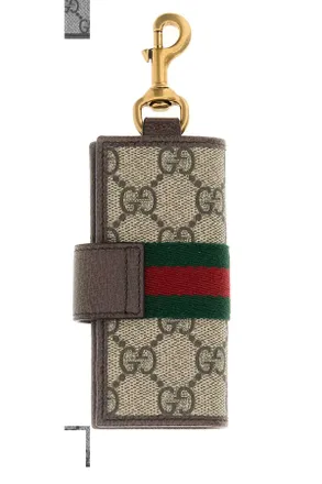 Gucci Mens Printed Canvas Keyring Oldbebnacerovrv Portachiavi Keychains