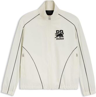 HUGO BOSS x RB zipper-up jacket with bull motif