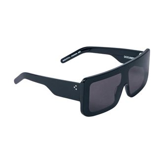 Rick Owens Documenta Sunglasses - male - Rick Owens - Sunglasses - Black - ONE SIZE - Accessories