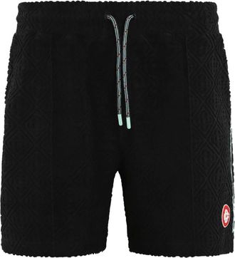 Casablanca Korte Broeken, Heren, Zwart, S, Monogram Handdoek voor Heren