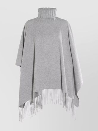 Fabiana Filippi cashmere hooded poncho
