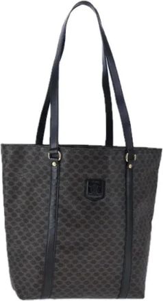 Celine Pre-owned Tote Bags, female, Black, Size: ONE SIZE Pre-owned Vintage Canvas Tote Bag
