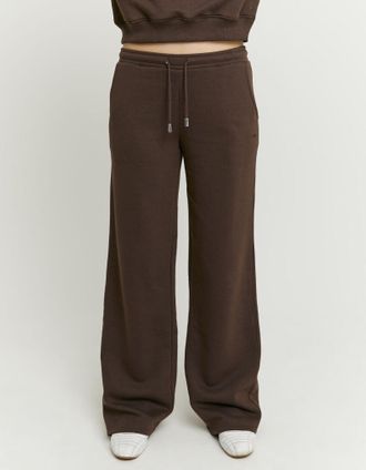 Tally Weijl Sweathose TALLY WEIJL SPACOWIBY, Damen, Gr. 34, N-Gr, chocolate nugget, Sweatware, Obermaterial: 65% Baumwolle, 35% Polyester, unifarben, lang, Hosen 