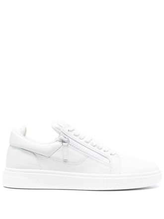 Giuseppe Zanotti GZ94 double-zip low-top sneakers - White