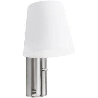 Leds - C4 Aplique Read Me Led 4.8w Blanco C&aacute;lido 3000k On-off N&iacute;quel Satinado 388lm