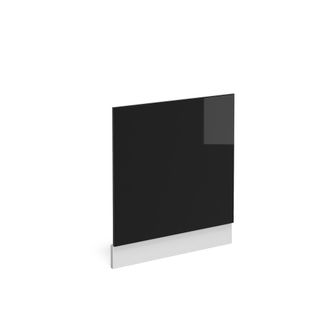 Vicco Panel Frontal R-line, Negro Brillo Intenso, 60 Cm Sin Encimera, Vicco