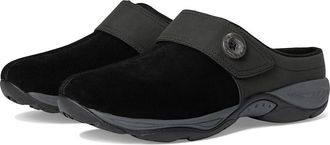 Easy Spirit Edline Womens Shoes Black Suede : 7.5 N (AA)