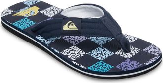 Quiksilver Sandale QUIKSILVER Molokai Layback, Herren, Gr. 10 (43), next gen, Obermaterial:Obermaterial: 100% Baumwolltextil, Futter: 100% Polyestertextil, Laufs