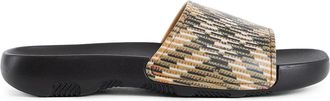 Burberry Check Dive Slides