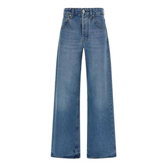 Jacquemus Wide Jeans, female, Blue, W30, Le De-N&icirc;mes Large Jeans