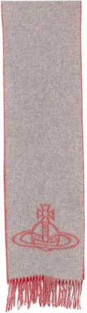 Vivienne Westwood Orb-jacquard Reversible Scarf