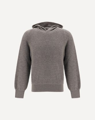 PIACENZA 1733 Virgin wool Hooded Sweatshirt Male 46