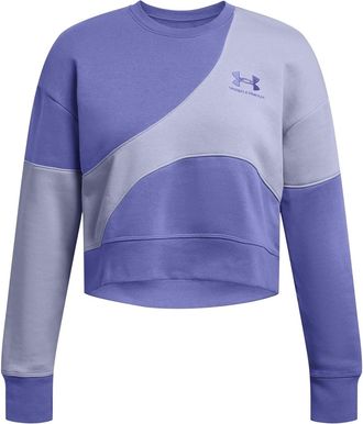 Under Armour Dames/Dames Sweatshirt met ronde hals (Paars)