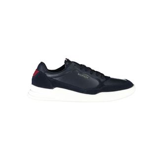 Tommy Hilfiger Blue Leather Mens Mens Sneaker