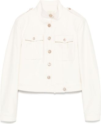 Tom Ford Cropped Jacket - Womens - Elastane/Cotton/Viscose