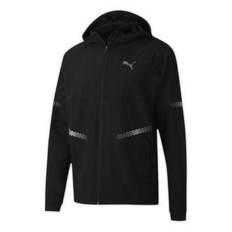 Puma Runner ID Hooded Jacket Black 519382-01