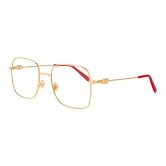 Valentino Garavani Glasses, female, Yellow, Size: 53 MM Vg0030O Optical Frame