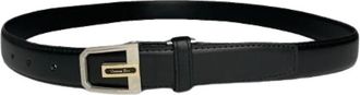 Dior Pre-owned Vintage Riem - unisex - Vintage Accessoires - Zwart - ONE Size - Leer - Vintage