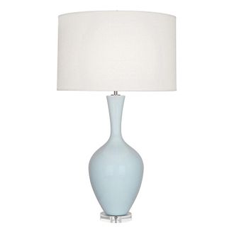 Ballard Designs Evelyn Table Lamp - Light Blue - Ballard Designs