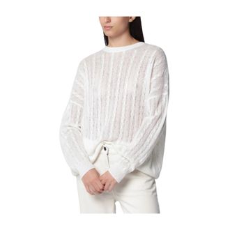 Lisa Yang Amabel Sweater - Knitwear - Mujer - Blanco - S