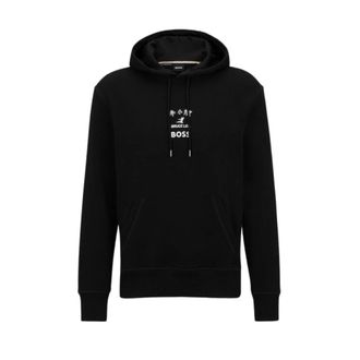 HUGO BOSS Hoodies & sweatvesten, Heren, Zwart, M, Boss - Sweatshirts & Hoodies > Hoodies