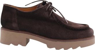 Catwalk Ctwlk., Schoenen, Dames, Bruin, 40 EU, Veterschoen in appelboomstijl