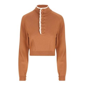 Chlo&eacute; Mujer, Jerseys, Marr&oacute;n, Talla: S