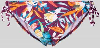 Venice Beach Bikini-Slip mit seitlicher Schn&uuml;rung in Pink, Gr&ouml;&szlig;e 34