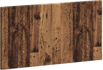 vidaXL Cabecero Montada En La Pared Breda Madera Envejecida Vidaxl