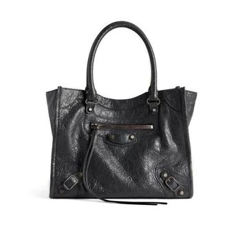 Balenciaga Tote Bags, female, Black, Size: ONE SIZE Le City Mini Tote Bag