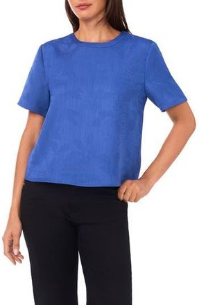 Vince Camuto Embroidered Crewneck Top in Ultramarine at Nordstrom Rack, Size X-Small
