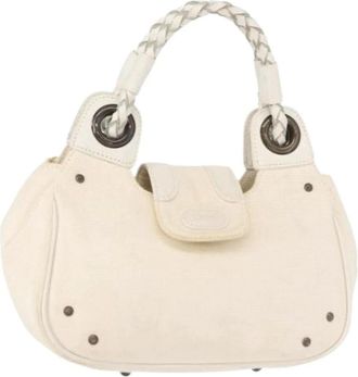 Chlo&eacute; Pre-owned Handbags, female, White, Size: ONE SIZE Pre-owned Vintage Handbag