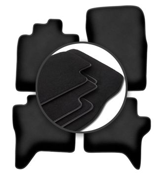 OEM Alfombrillas Premium Para Mitsubishi Pajero Iv Largo (2006-2018)