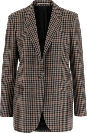 Tagliatore Multicolor Checked Blazer