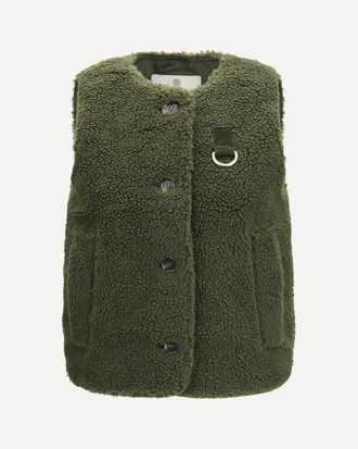 Barbour Bowes teddy fleece Gilet Female 14